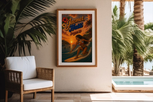 Jacmel, Haiti | Summer ’03 Surf Poster